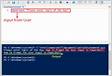 PowerShell Script to pop up at logoff